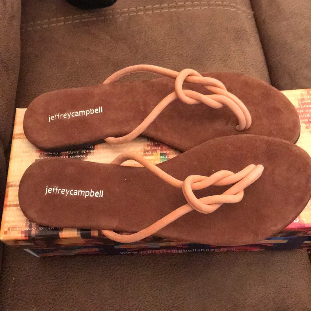 NWT Jeffrey Campbell Malia Infinity Knot sandal.